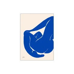 Poster & Frame Plakater & Rammer-Michelle - Nu blue