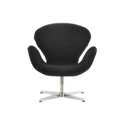 Fritz Hansen Figurer & Glaskunst-Miniature Svanen™, sort