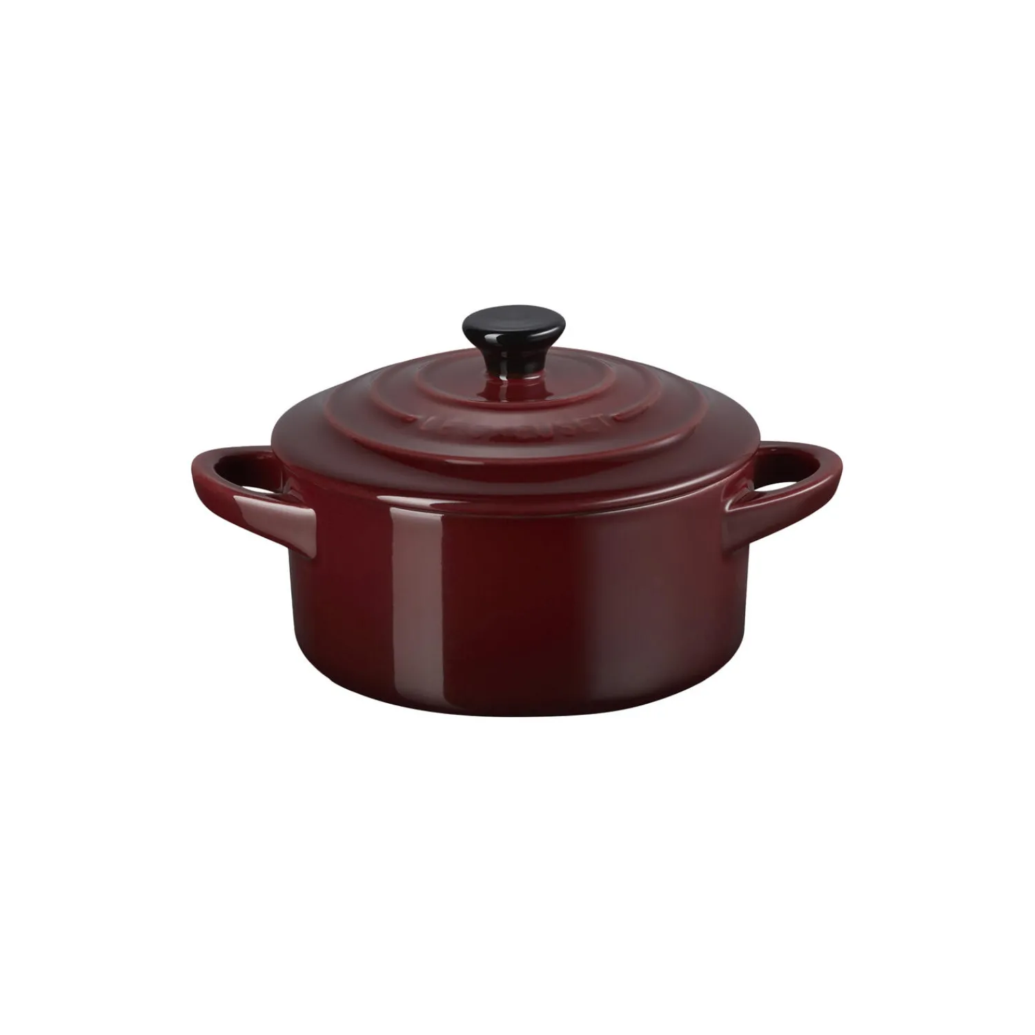 Le Creuset Gryder & Pander * Minigryde 0,25 L, garnet