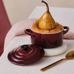 Le Creuset Gryder & Pander * Minigryde 0,25 L, garnet