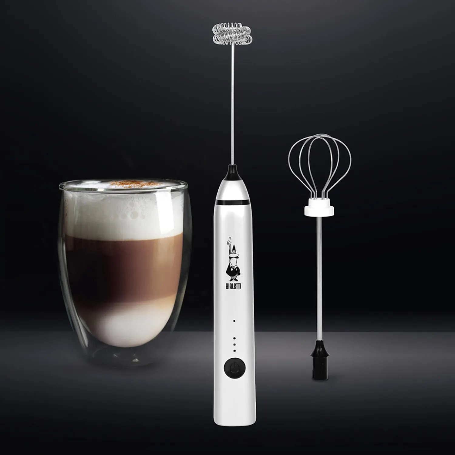 Bialetti Kaffe- & Teudstyr * Mælkeskummer PRO piskeris