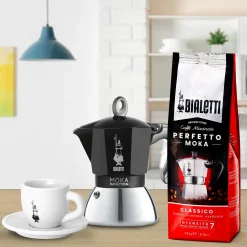 Bialetti Kaffe- & Teudstyr * Moka espressokande til induktion, 6 kopper