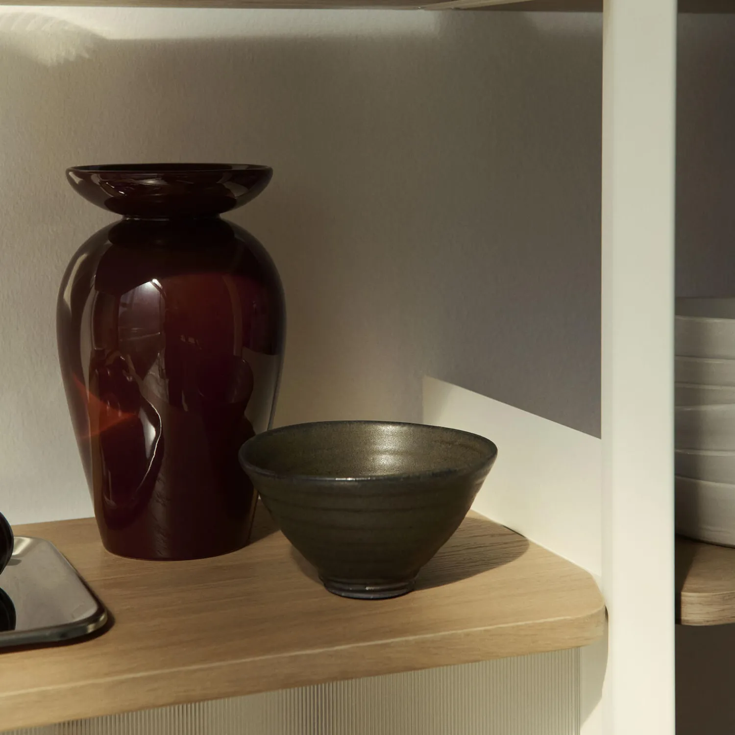 &Tradition Vaser * Momento JH47 Vase, red brown