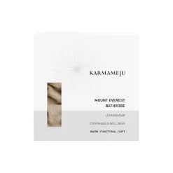 Dame Karmameju Nattøj & Loungewear|Badekåber-MOUNT EVEREST fleece bathrobe, beige