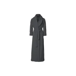 Dame Karmameju Nattøj & Loungewear|Badekåber * OUNT EVERET feece bathrobe, dark grey