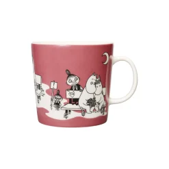 Moomin Arabia Kopper & Krus * Mumi krus 40 cl, rosa