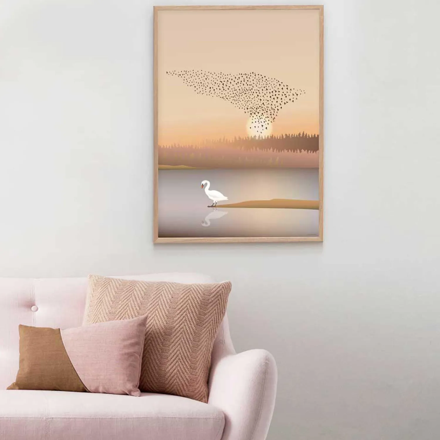 ViSSEVASSE Plakater & Rammer-Murmuration plakat