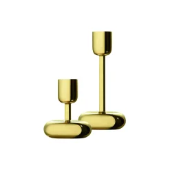 Iittala Lysestager * Nappula lysestage sæt, messing