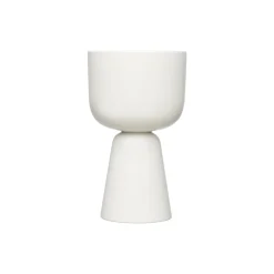 Iittala Botanik-Nappula urtepotte small high, hvid