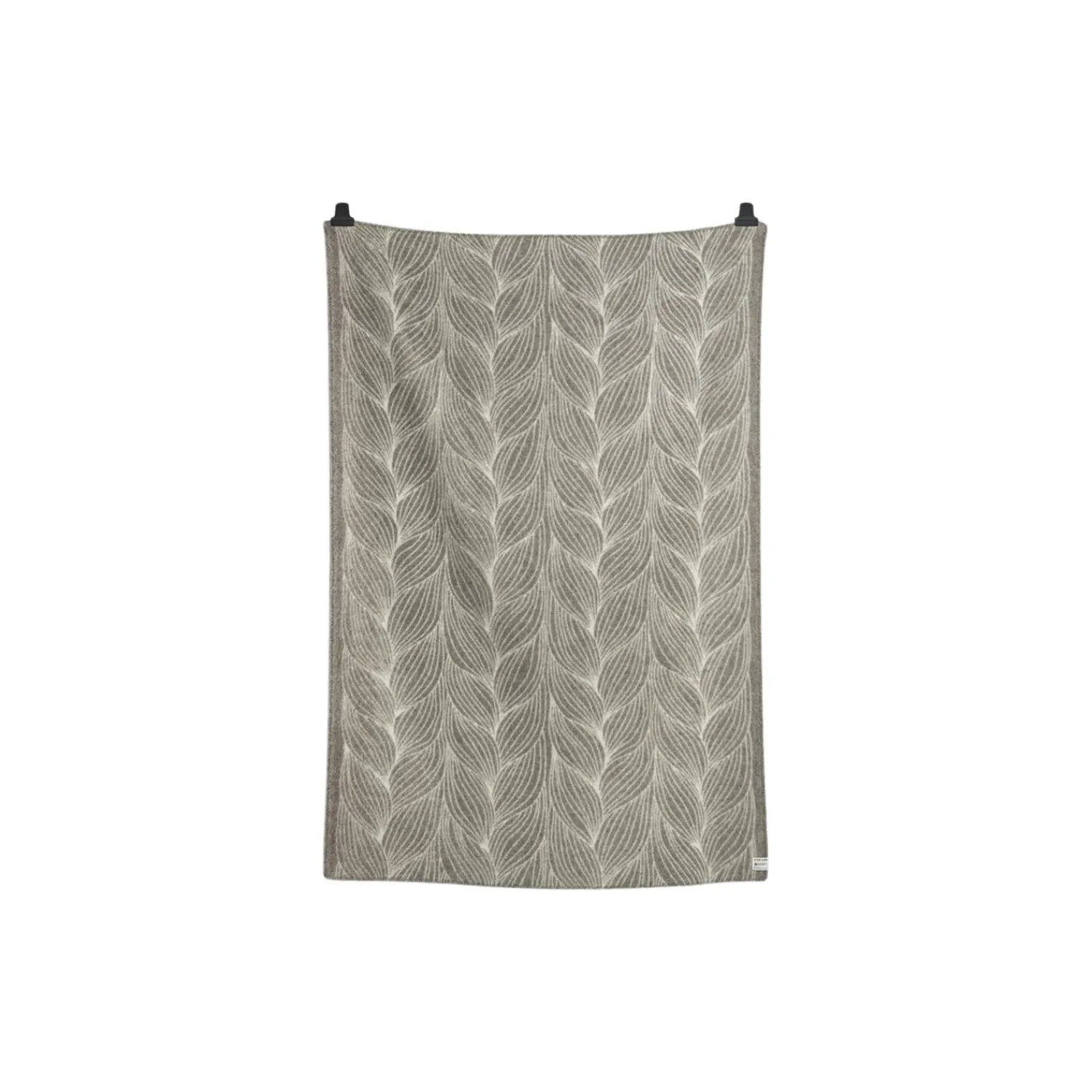 Røros Tweed Plaider-NATURPLEDD Half Size Throw, flette