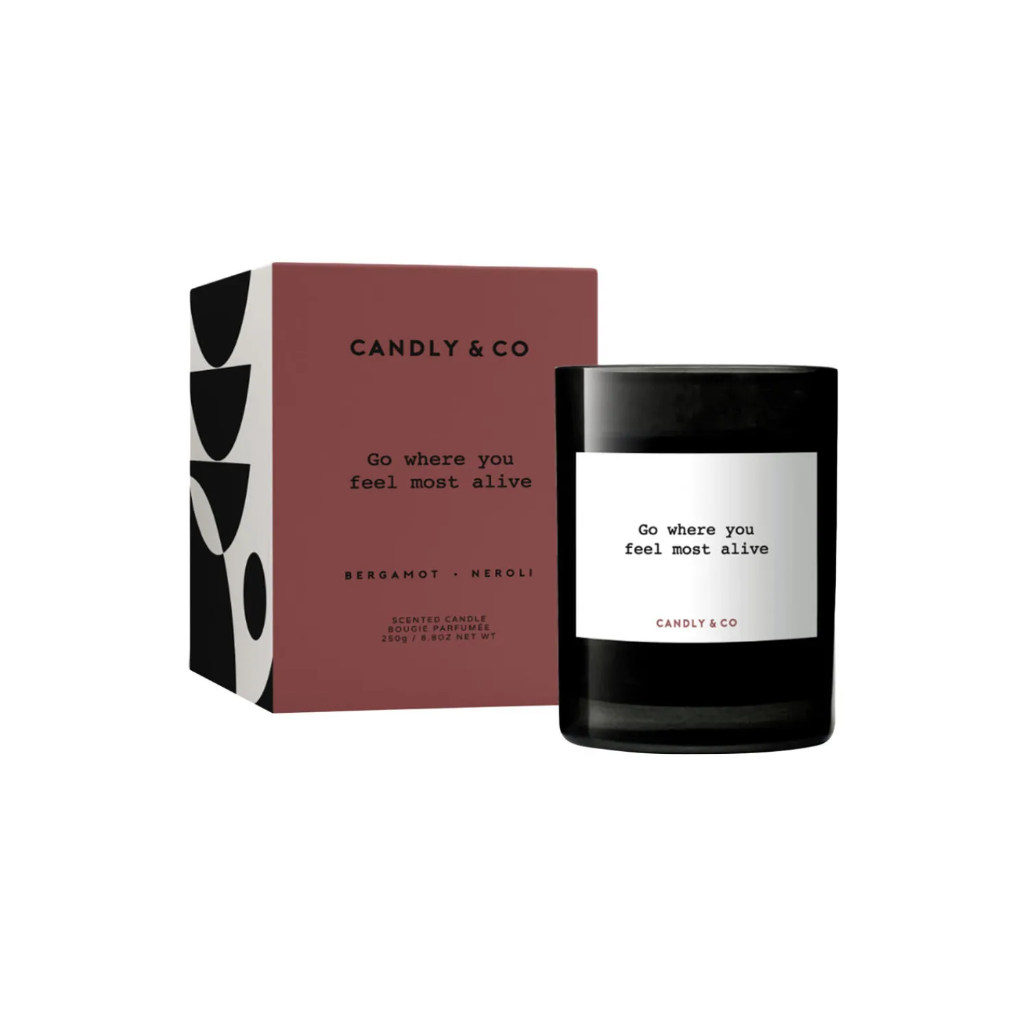 Candly & Co Lys & Duftlys * No. 5 Candle, Go where you feel most alive