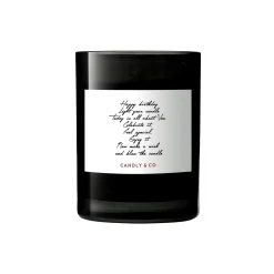 Candly & Co Lys & Duftlys-No. 5 Candle, Happy Birthday…
