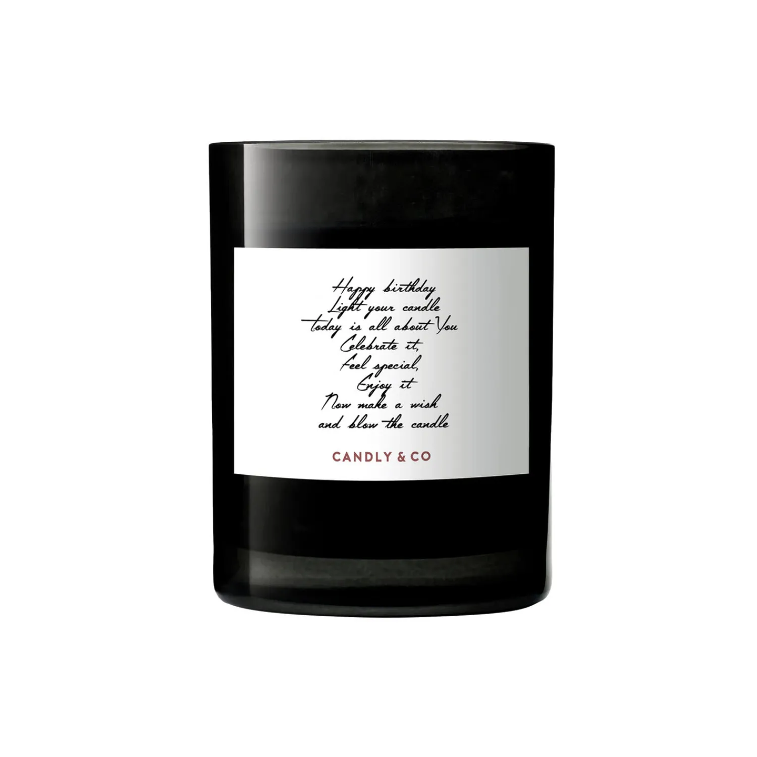 Candly & Co Lys & Duftlys-No. 5 Candle, Happy Birthday…