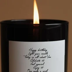 Candly & Co Lys & Duftlys-No. 5 Candle, Happy Birthday…