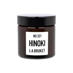 L:a Bruket Lys & Duftlys-No. 321 Candle, hinoki