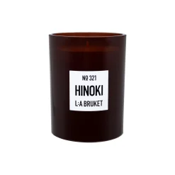 L:a Bruket Lys & Duftlys-No. 321 Candle, hinoki