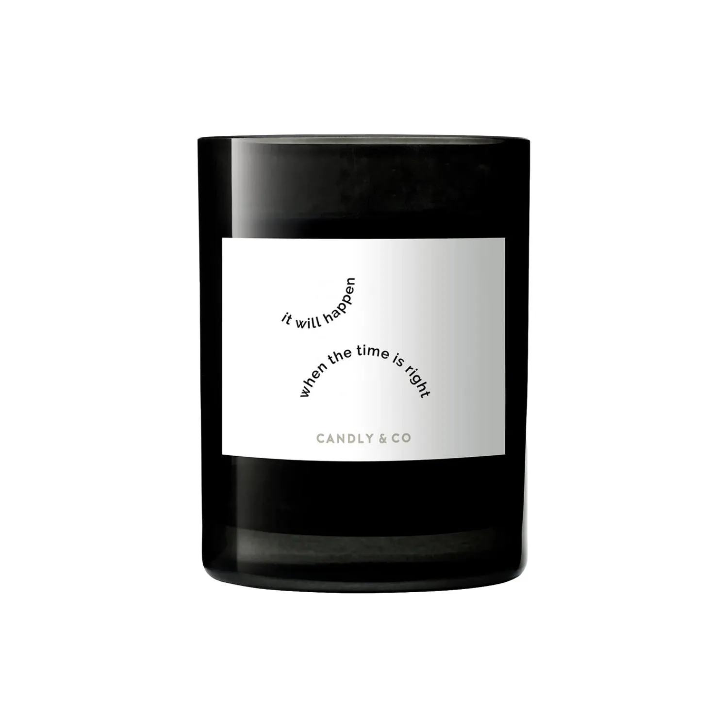 Candly & Co Lys & Duftlys * No. 3 Candle, It will happen when the time is right