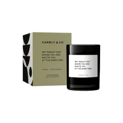 Candly & Co Lys & Duftlys-No. 4 Candle, Set goals that scare you and excite you at the same time