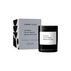 Candly & Co Lys & Duftlys-No. 6 Candle, So many of my smiles begin with you
