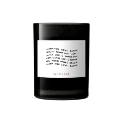 Candly & Co Lys & Duftlys * No. 7 Candle, Thank you merci grazie