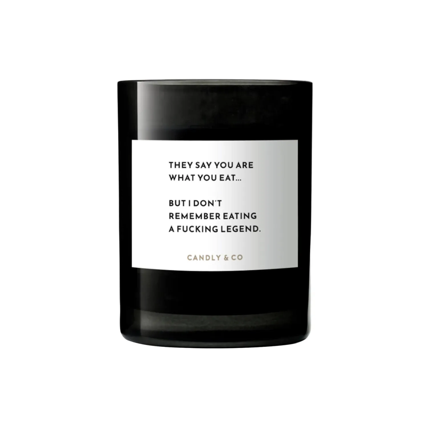 Candly & Co Lys & Duftlys-No. 1 Candle, They say you are what you eat