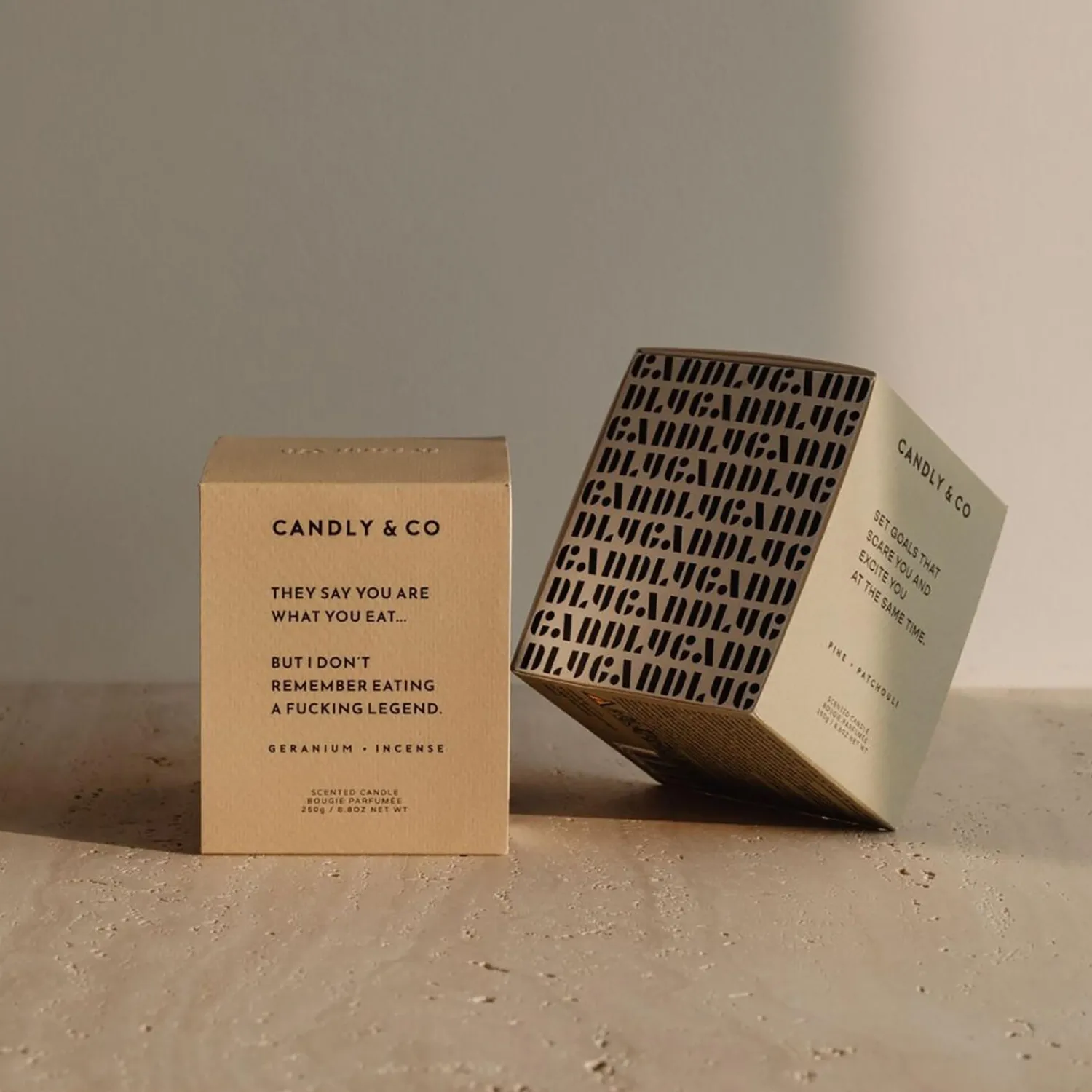 Candly & Co Lys & Duftlys-No. 1 Candle, They say you are what you eat