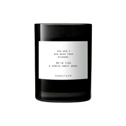 Candly & Co Lys & Duftlys-No. 8 Candle, You and I are more than friends. We're like a really small gang