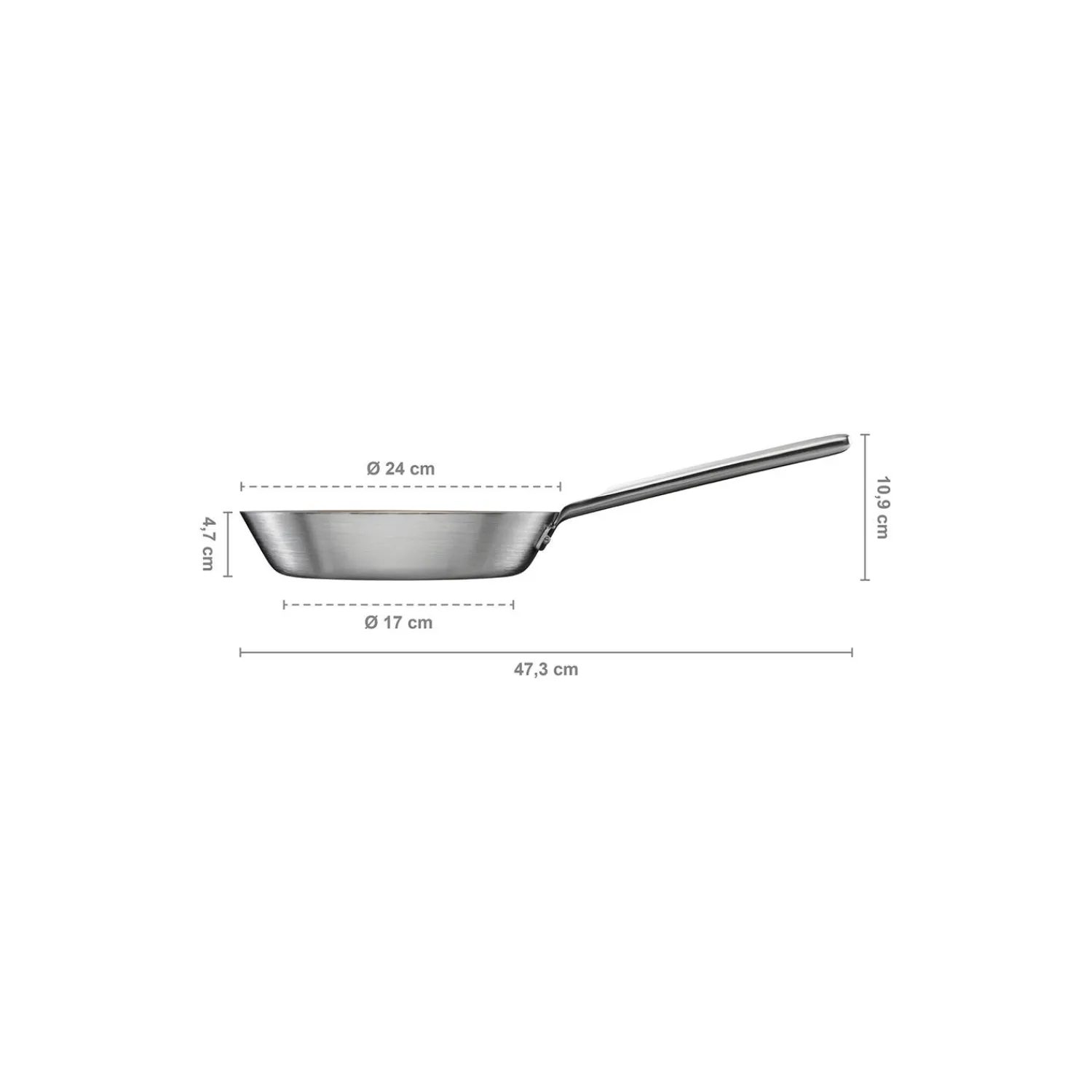 Fiskars Gryder & Pander-Norden Steel stegepande Ø 24 cm