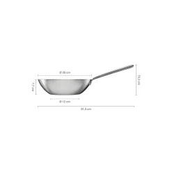 Fiskars Gryder & Pander-Norden Steel wok Ø 28 cm