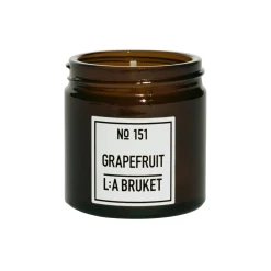 L:a Bruket Lys & Duftlys * No. 151 Scented Candle, grapefruit