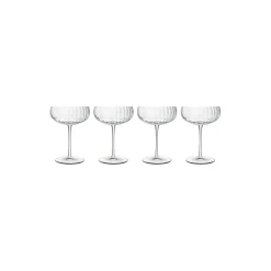 Luigi Bormioli Glas * Optica champagneskål 4 stk.