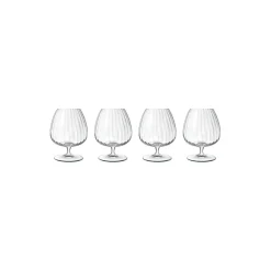 Luigi Bormioli Glas * Optica cognacglas 4 stk.