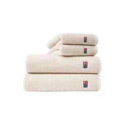 Lexington Håndklæder * Original håndklæde, white/tan striped