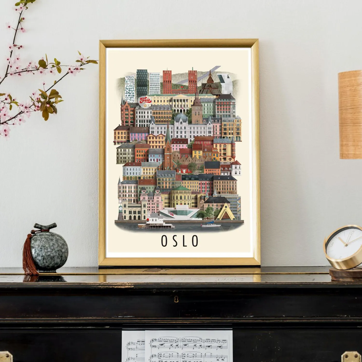 Martin Schwartz Plakater & Rammer-Oslo plakat