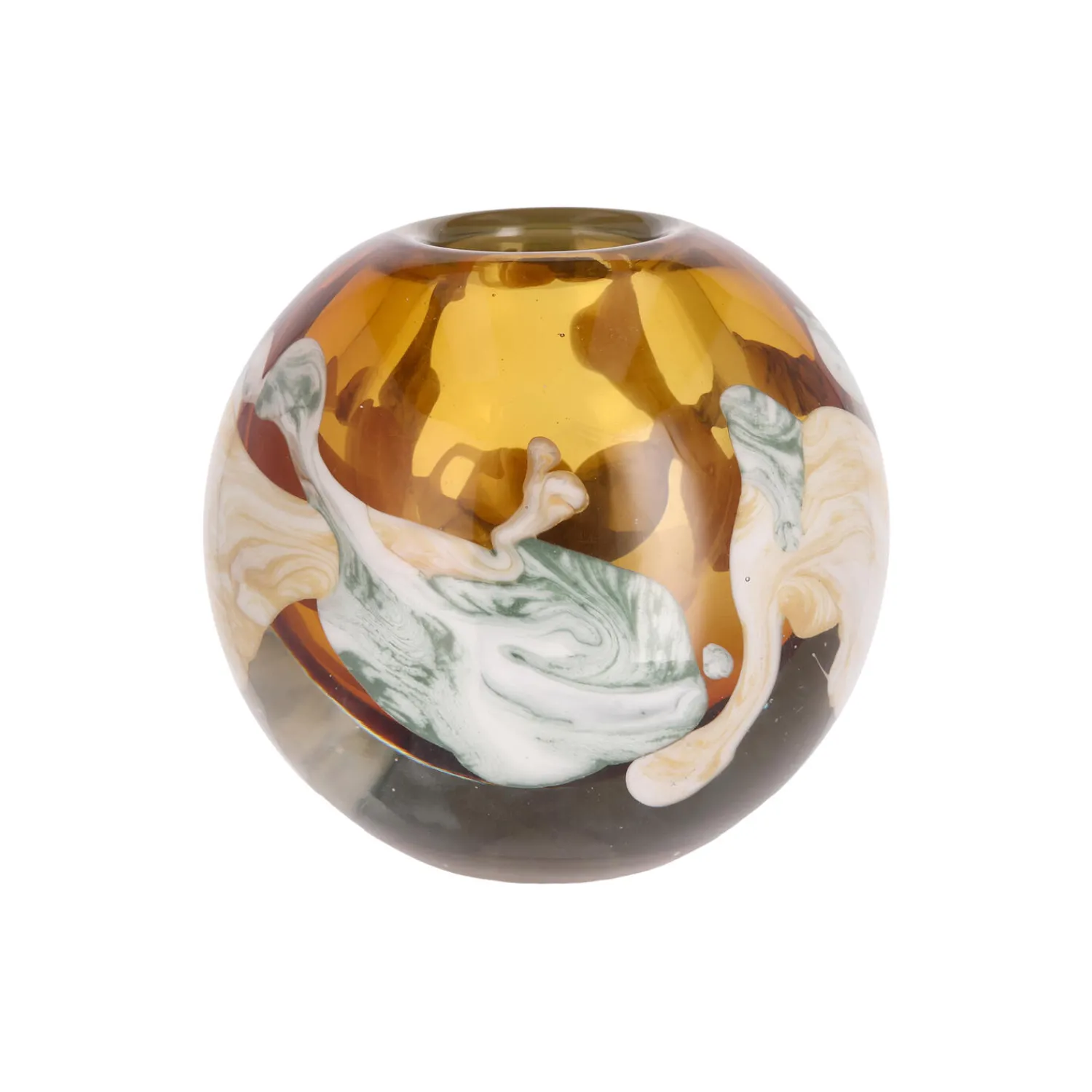 Villa Collection Vaser * Otea vase, brown/blue