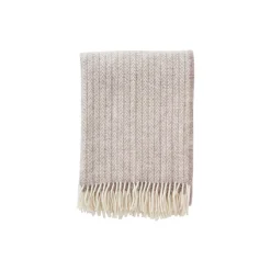 Klippan Yllefabrik Plaider * Otis RWS plaid, beige