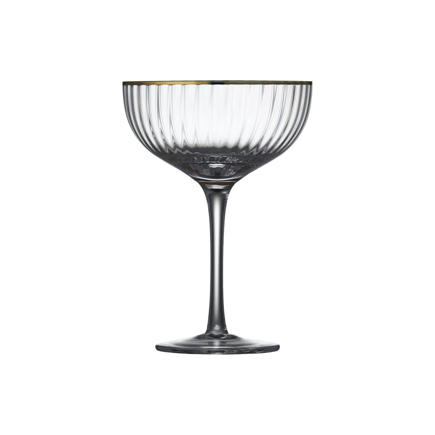 Lyngby Glas Glas-Palermo Gold cocktailglas 4 stk.