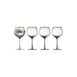 Lyngby Glas Glas-Palermo Gold gin & tonic glas 4 stk.