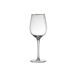 Lyngby Glas Glas * Palermo Gold rødvinsglas 4 stk.