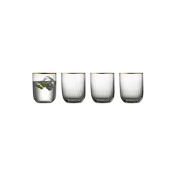Lyngby Glas Glas * Palermo Gold tumbler 4 stk.