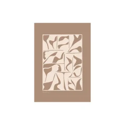 Peléton Plakater & Rammer * Papercut 02, brown