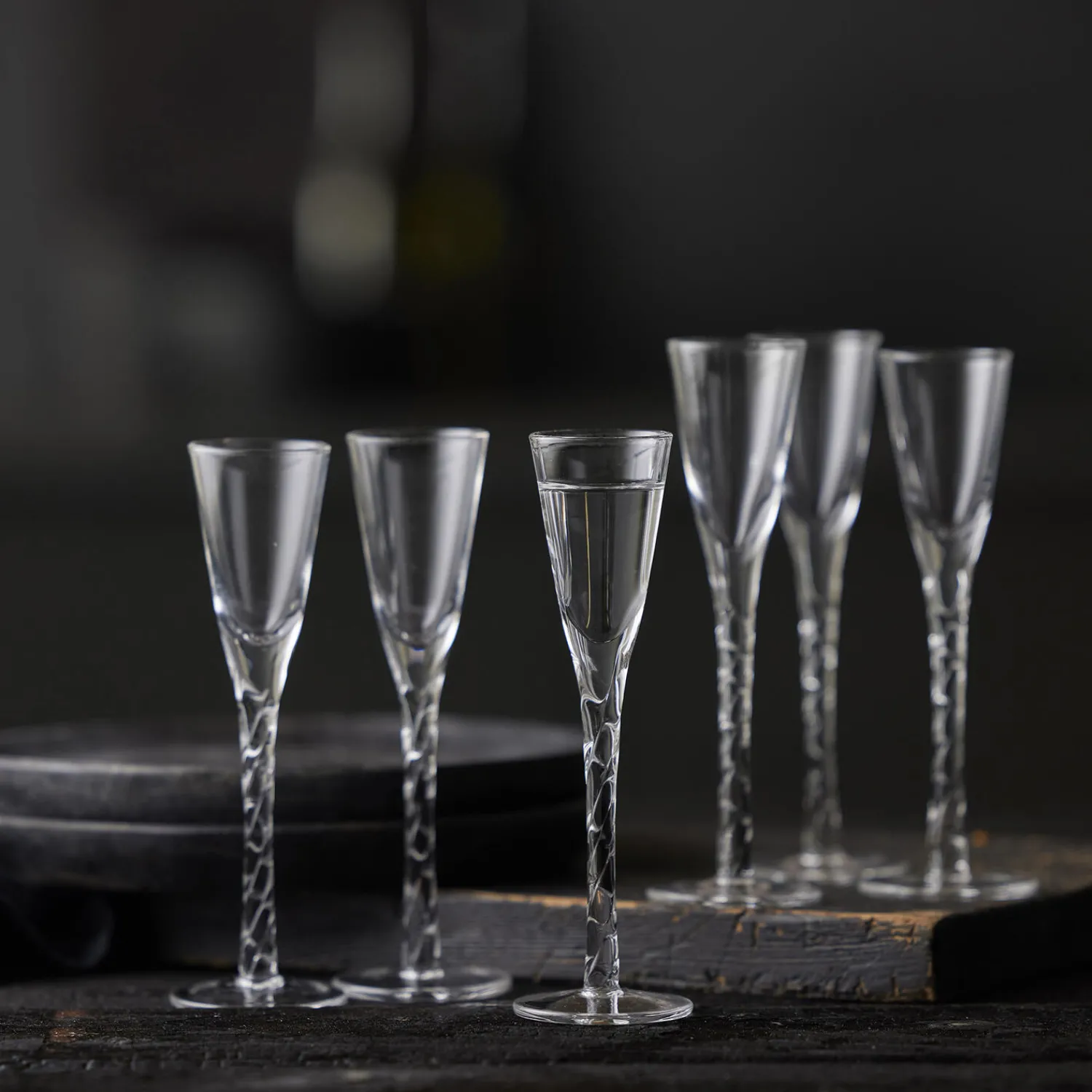 Lyngby Glas Glas * Paris snapseglas 6 stk.