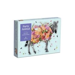 ZikZak Bøger & Puslespil-Party Animal Shaped puslespil