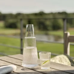 Stelton Kander & Karafler * Pilastro karaffel med glas