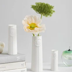 Dottir Nordic Design Vaser-Pipanella Flock vasesæt, clean linen