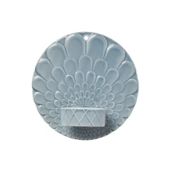 Dottir Nordic Design Lysestager * Pipanella Harlequin væghængt fyrfadsstage, blue/grey