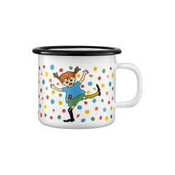 Muurla Kopper & Krus * Pippi emaljekrus, multicolour
