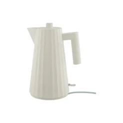 Alessi Køkkenmaskiner * Plissé elkedel, hvid