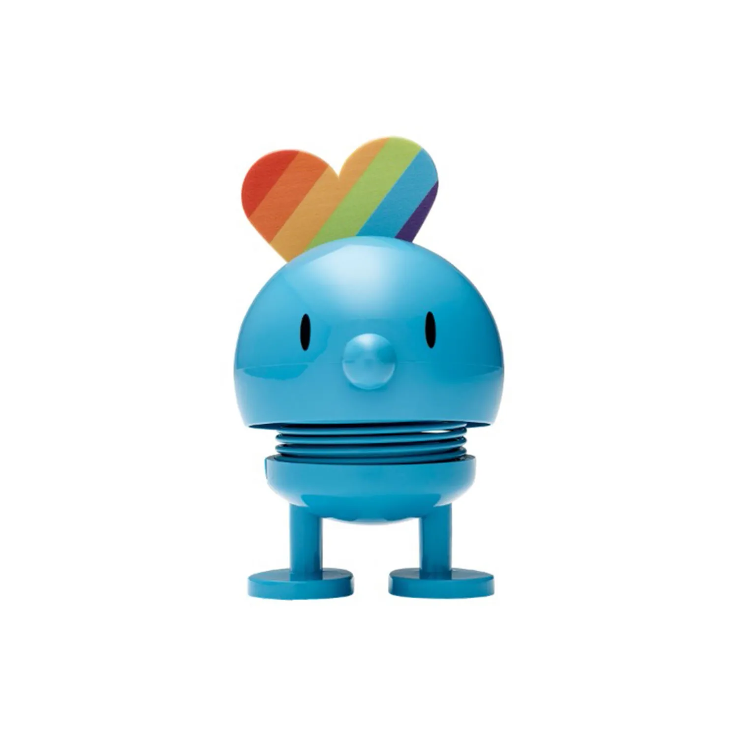 Hoptimist Figurer & Glaskunst * Rainbow, turquoise