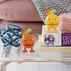 Hoptimist Figurer & Glaskunst * Rainbow, yellow